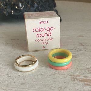 Avon Color-Go-Round Convertible Ring